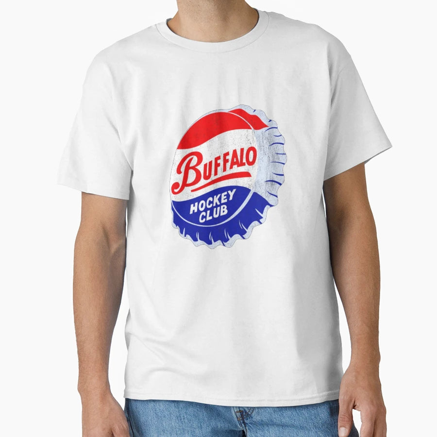 Buffalo Hockey Club Logo T-Shirt - Custom Art Print Men Women - T-Shirt, Sweatshirt, Hoodie