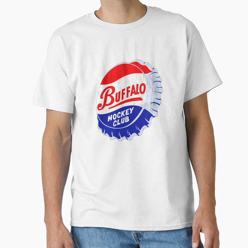 Buffalo Hockey Club Logo T-Shirt - Custom Art Print Men Women - T-Shirt, Sweatshirt, Hoodie