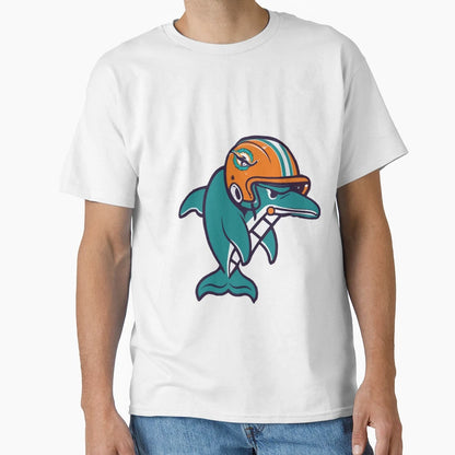 Art Miami Dolphins T-Shirt - Casual Everyday Wear Men Women - T-Shirt, Sweatshirt, Hoodie