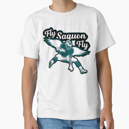 Fly Saquon Fly T-Shirt - Unique Graphic for Adults - T-Shirt, Sweatshirt, Hoodie