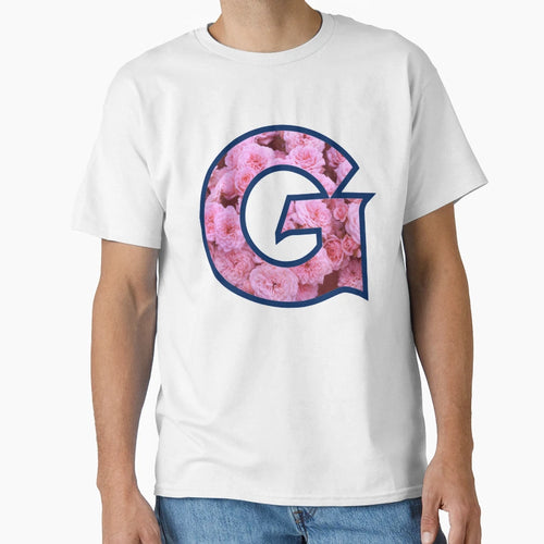 Floral Georgetown T-Shirt - Graphic Print Men Women - T-Shirt, Sweatshirt, Hoodie