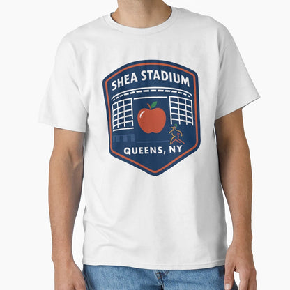Shea Stadium Tribute T-Shirt - Casual Everyday Wear for Adults - T-Shirt, Sweatshirt, Hoodie