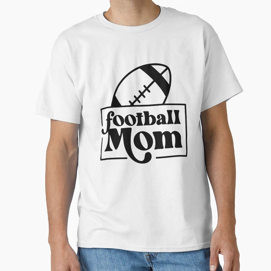 Football Mom T-Shirt - Novelty Apparel for Adults - T-Shirt, Sweatshirt, Hoodie