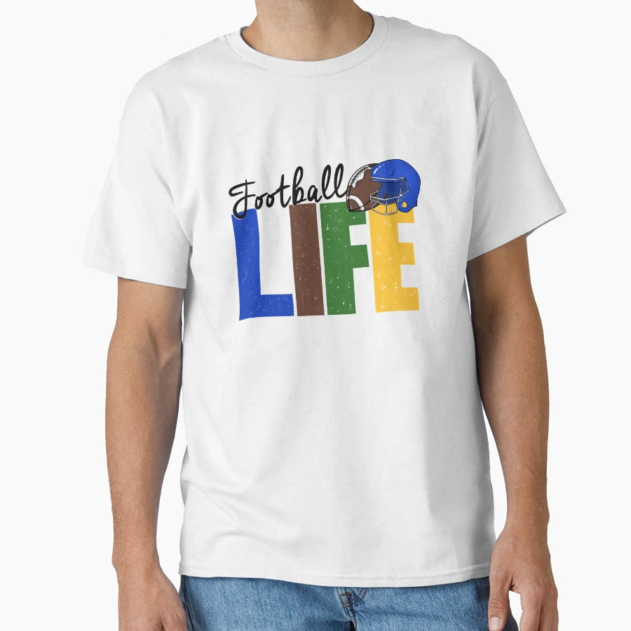Football Life T-Shirt - Trendy Graphic Men Women - T-Shirt, Sweatshirt, Hoodie