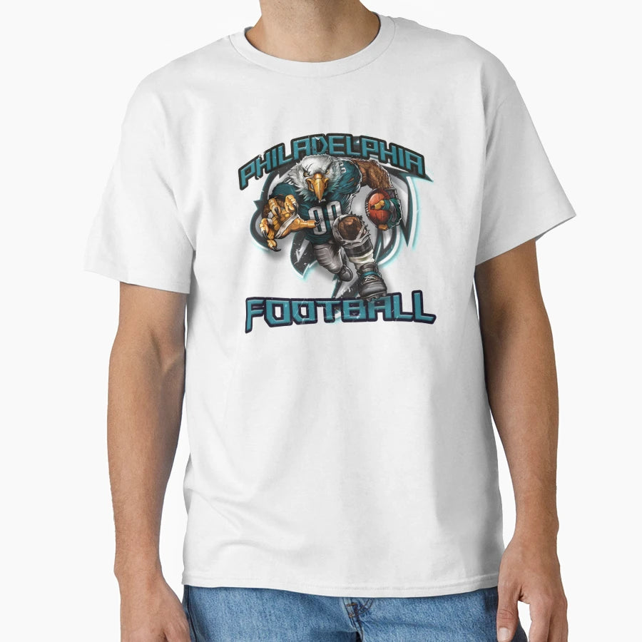 Philadelphia Football Detroit Lions T-Shirt - Aesthetic Graphic for Adults - T-Shirt, Sweatshirt, Hoodie
