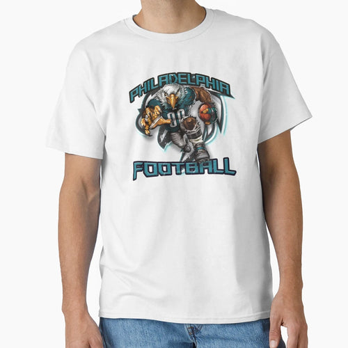Philadelphia Football Detroit Lions T-Shirt - Aesthetic Graphic for Adults - T-Shirt, Sweatshirt, Hoodie