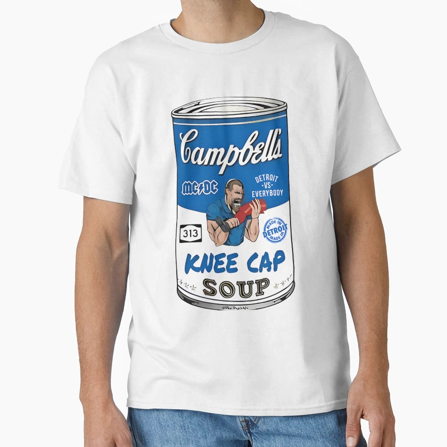 Detroit Lions Kneecap Soup T-Shirt - Casual Everyday Wear Unisex - T-Shirt, Sweatshirt, Hoodie