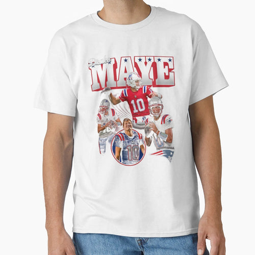 Drake Maye T-Shirt - Casual Everyday Wear Men Women - T-Shirt, Sweatshirt, Hoodie