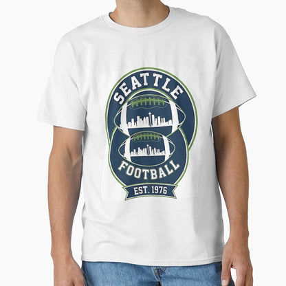 Champions Du Super Bowl Lx Des Seahawks T-Shirt - Novelty Apparel Unisex - T-Shirt, Sweatshirt, Hoodie