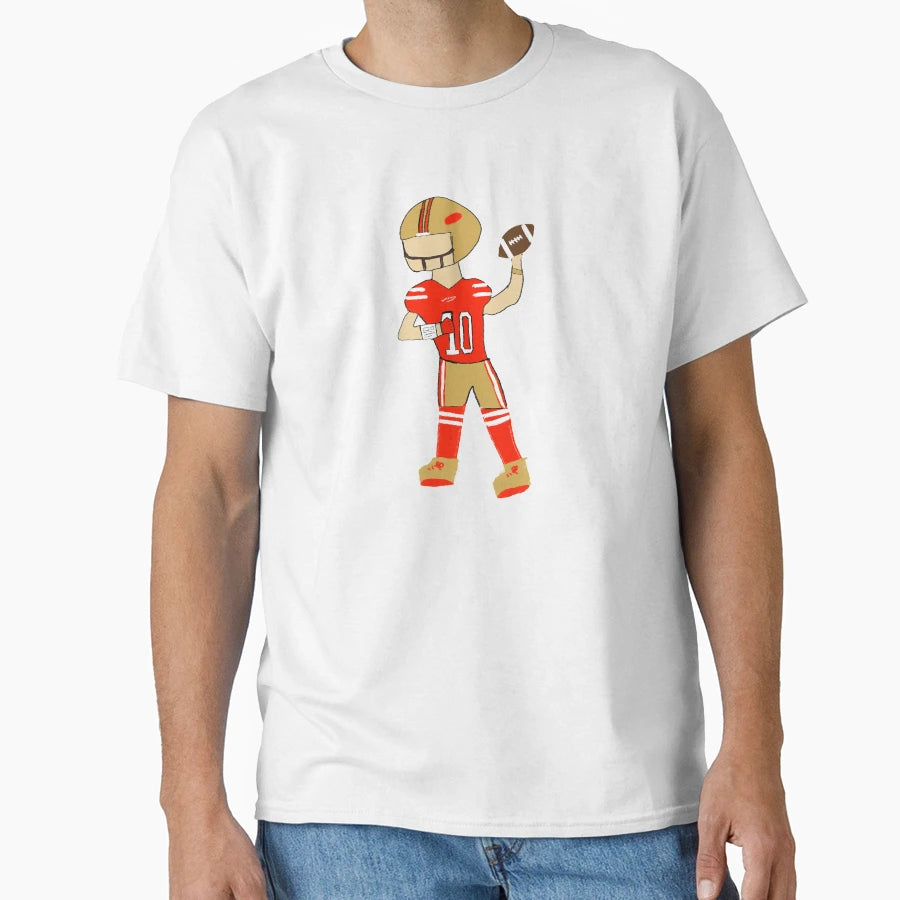 Quarterback T-Shirt - Custom Art Print Men Women - T-Shirt, Sweatshirt, Hoodie
