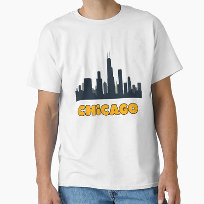 Chicago T-Shirt - Fun Novelty Design for Adults - T-Shirt, Sweatshirt, Hoodie