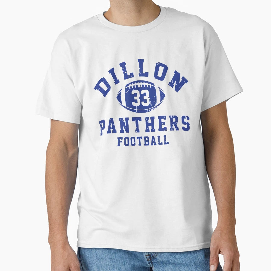 Dillon 33 Panthers Football T-Shirt - Casual Everyday Wear Unisex - T-Shirt, Sweatshirt, Hoodie