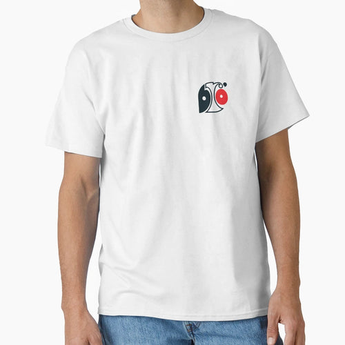 Logo Badge Version Black White Red T-Shirt - Graphic Print for Adults - T-Shirt, Sweatshirt, Hoodie