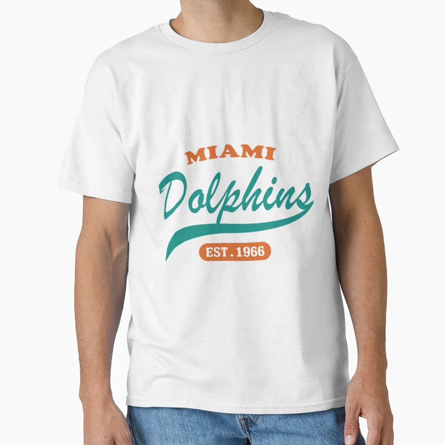 Copy Art Miami Dolphins T-Shirt - Fun Novelty Design for Adults - T-Shirt, Sweatshirt, Hoodie