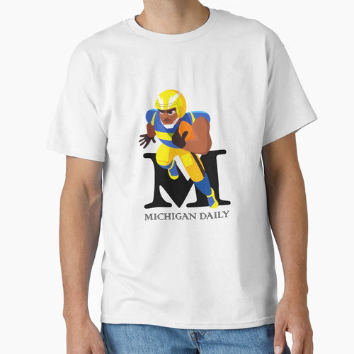 Michigan Daily T-Shirt - Graphic Print Unisex - T-Shirt, Sweatshirt, Hoodie