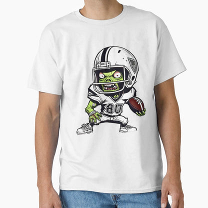 Zom B Touchdown Zombie American Football T-Shirt - Aesthetic Graphic Unisex - T-Shirt, Sweatshirt, Hoodie