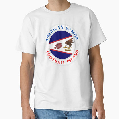 American Samoa Aka Football Island T-Shirt - Aesthetic Graphic for Adults - T-Shirt, Sweatshirt, Hoodie