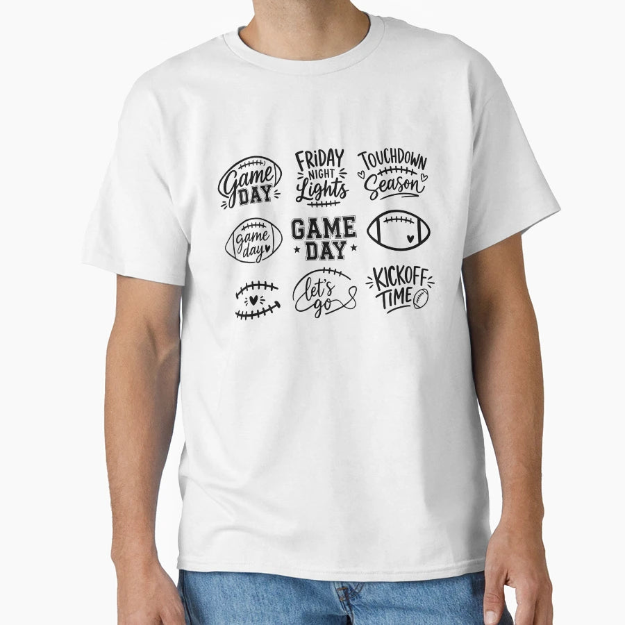 Game Day Football Friday Night T-Shirt - Casual Everyday Wear Unisex - T-Shirt, Sweatshirt, Hoodie