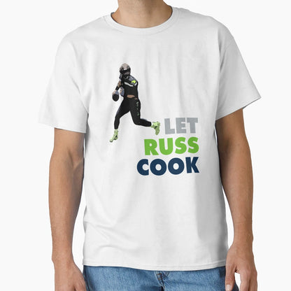 Let Russ Cook T-Shirt - Unique Graphic Unisex - T-Shirt, Sweatshirt, Hoodie
