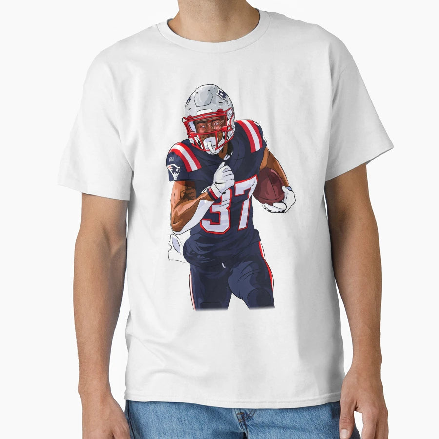 Damien Harris T-Shirt - Fun Novelty Design Men Women - T-Shirt, Sweatshirt, Hoodie