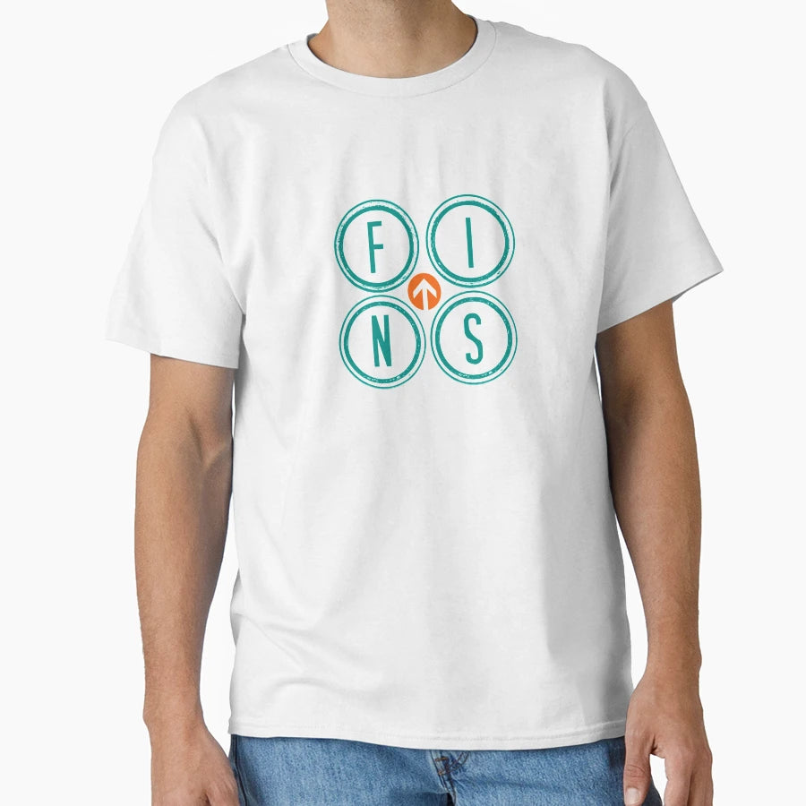 Fins Up T-Shirt - Novelty Apparel Men Women - T-Shirt, Sweatshirt, Hoodie