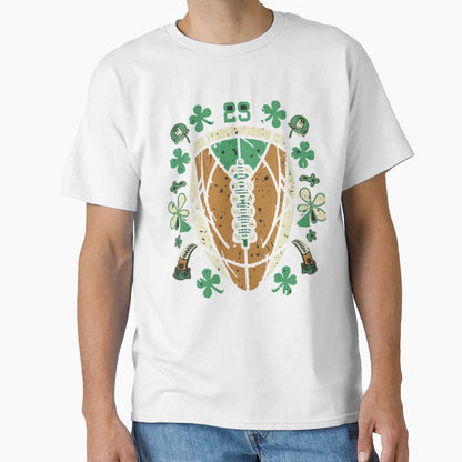 American Football St Patricks Day T-Shirt - Unique Graphic for Adults - T-Shirt, Sweatshirt, Hoodie