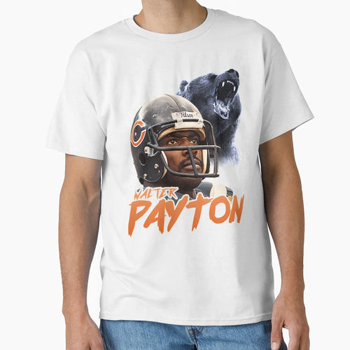 Walter Payton Chicago Bears Fan T-Shirt - Trendy Graphic Men Women - T-Shirt, Sweatshirt, Hoodie