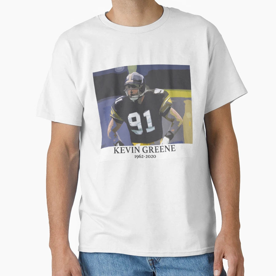 Kevin Greene T-Shirt - Casual Everyday Wear Men Women - T-Shirt, Sweatshirt, Hoodie