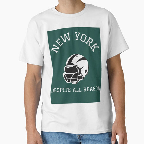 New York Football Despite All T-Shirt - Aesthetic Graphic for Adults - T-Shirt, Sweatshirt, Hoodie