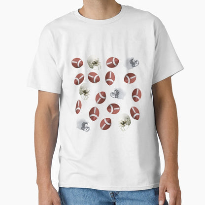 Football Fan Enthusiast T-Shirt - Minimalist Print Men Women - T-Shirt, Sweatshirt, Hoodie
