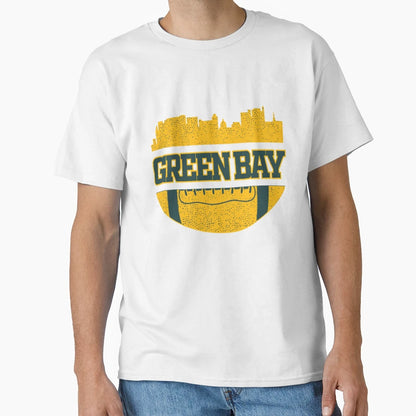 Packers Football Fan Green Bay City T-Shirt - Casual Everyday Wear Unisex - T-Shirt, Sweatshirt, Hoodie