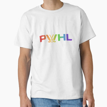 Pride Pwhl Logo T-Shirt - Casual Everyday Wear Unisex - T-Shirt, Sweatshirt, Hoodie