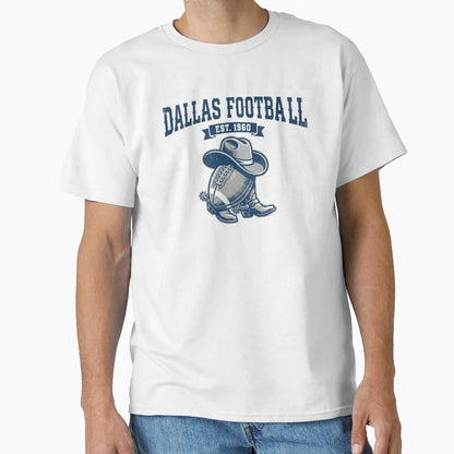 Dallas Cowboys Football Est 1960 T-Shirt - Fun Novelty Design Men Women - T-Shirt, Sweatshirt, Hoodie