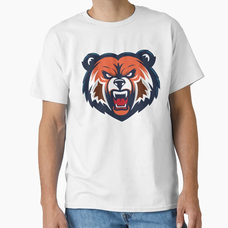 Angry Grizlie Bear T-Shirt - Fun Novelty Design for Adults - T-Shirt, Sweatshirt, Hoodie