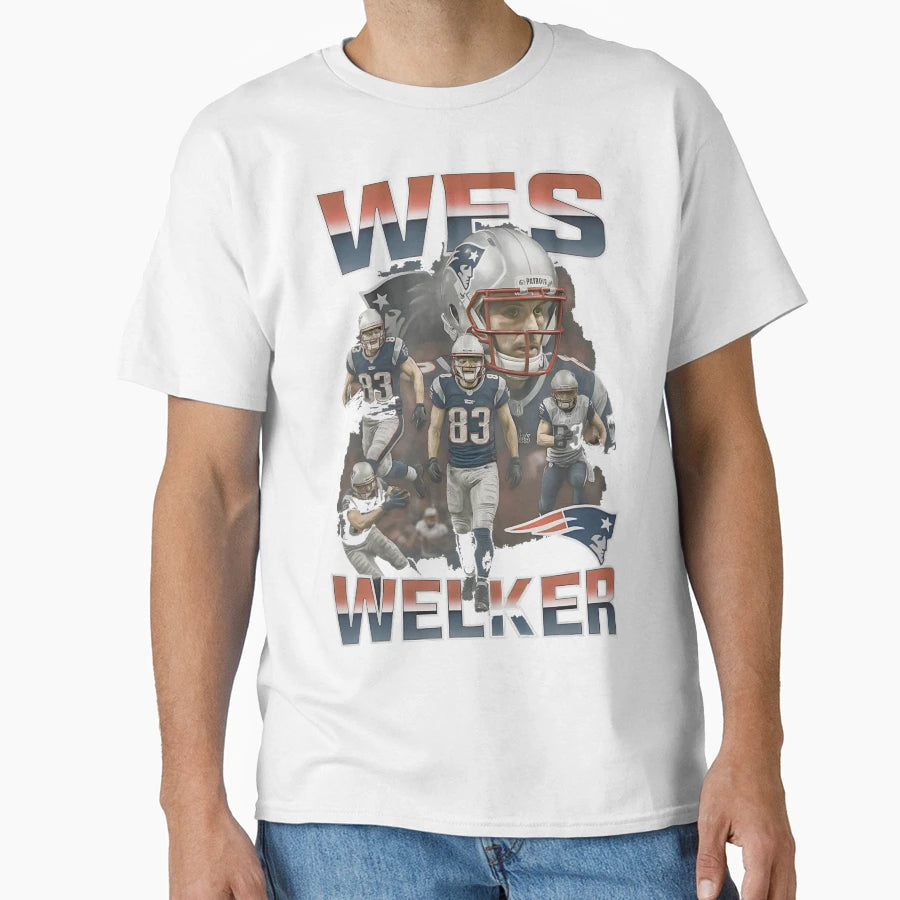 Wes Welker Football Star Tribute T-Shirt - Fun Novelty Design Unisex - T-Shirt, Sweatshirt, Hoodie