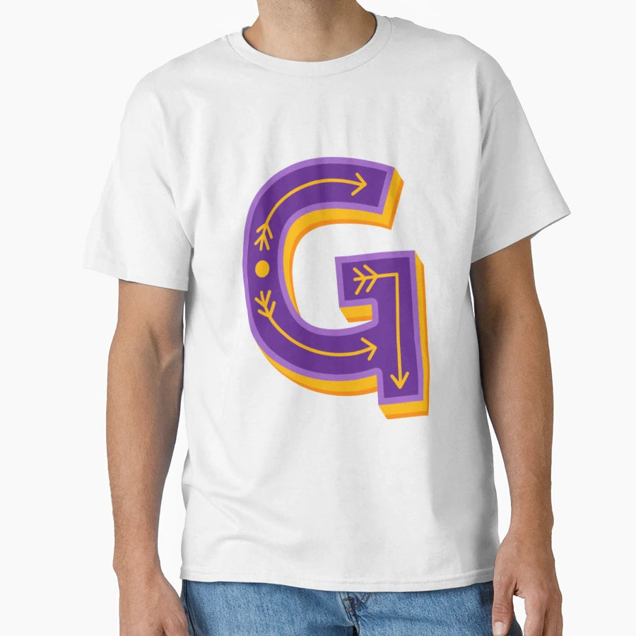 Letter G T-Shirt - Novelty Apparel Unisex - T-Shirt, Sweatshirt, Hoodie