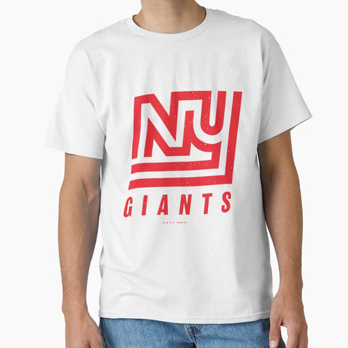 Giants 1975 Electric Logo Alternate Red T-Shirt - Trendy Graphic Unisex - T-Shirt, Sweatshirt, Hoodie
