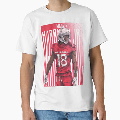 Marvin Harrison Jr Arizona Cardinals Wr T-Shirt - Unique Graphic Unisex - T-Shirt, Sweatshirt, Hoodie