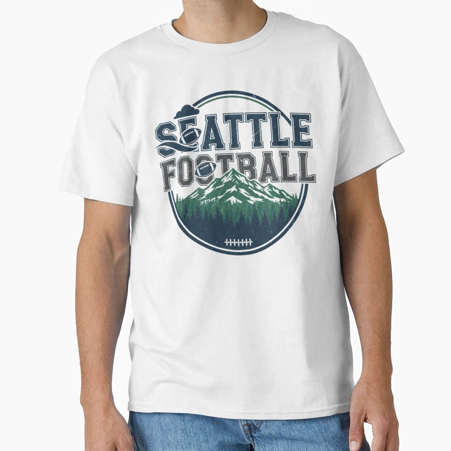 Seattle Football Pnw Nature T-Shirt - Streetwear Style Unisex - T-Shirt, Sweatshirt, Hoodie