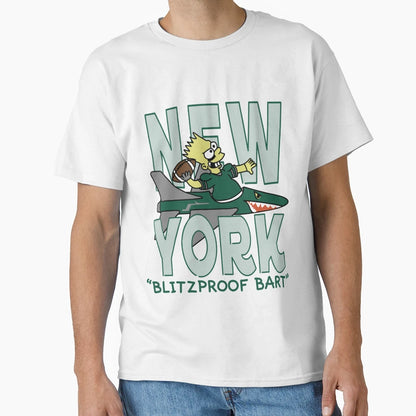 Blitzproof Bart Jets T-Shirt - Minimalist Print Men Women - T-Shirt, Sweatshirt, Hoodie