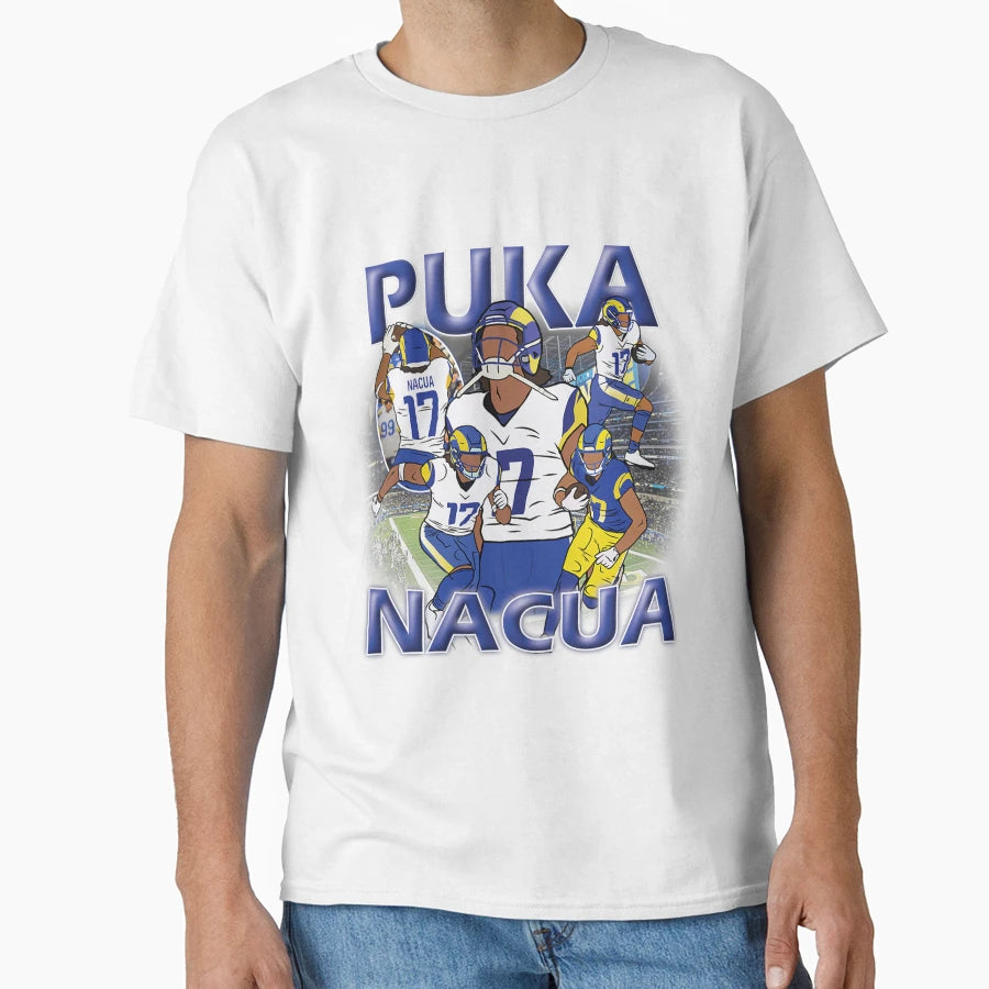 Puka Nacua T-Shirt - Trendy Graphic for Adults - T-Shirt, Sweatshirt, Hoodie