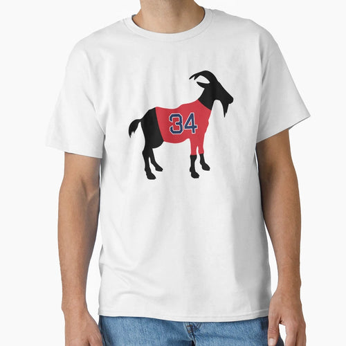 David Ortiz Goat T-Shirt - Casual Everyday Wear Men Women - T-Shirt, Sweatshirt, Hoodie