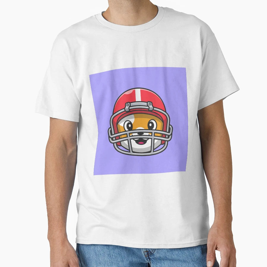 Fearless Feline Cat Rugby Helmet T-Shirt - Unique Graphic for Adults - T-Shirt, Sweatshirt, Hoodie