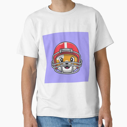 Fearless Feline Cat Rugby Helmet T-Shirt - Unique Graphic for Adults - T-Shirt, Sweatshirt, Hoodie
