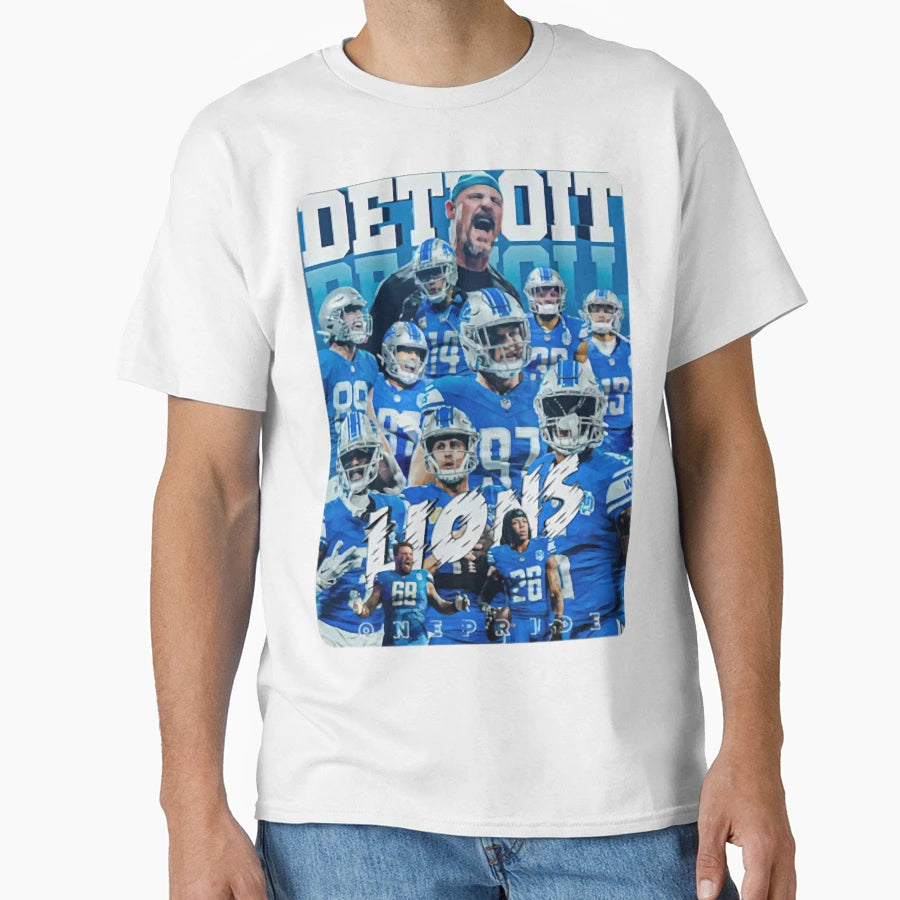 Detroit Lions T-Shirt - Streetwear Style Unisex - T-Shirt, Sweatshirt, Hoodie