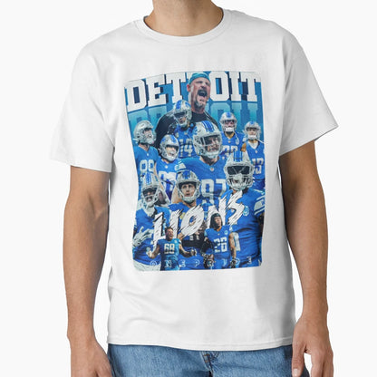Detroit Lions T-Shirt - Streetwear Style Unisex - T-Shirt, Sweatshirt, Hoodie