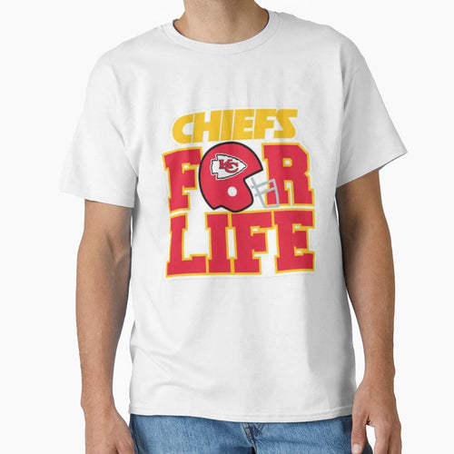 Kc Chiefs Life T-Shirt - Graphic Print for Adults - T-Shirt, Sweatshirt, Hoodie