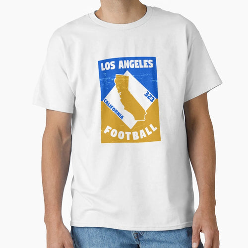 Los Angeles C Football T-Shirt - Custom Art Print Unisex - T-Shirt, Sweatshirt, Hoodie