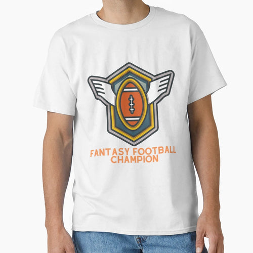 Fantasy Football Champion T-Shirt - Minimalist Print for Adults - T-Shirt, Sweatshirt, Hoodie