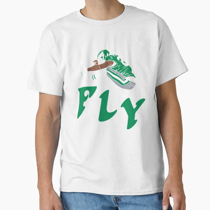 Fly Saquon Philadelphia Football T-Shirt - Novelty Apparel for Adults - T-Shirt, Sweatshirt, Hoodie